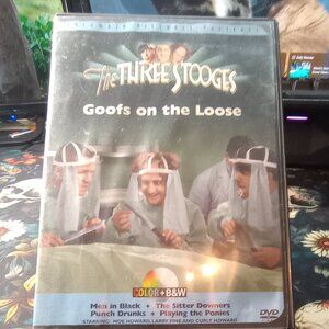 The Three Stooges: Goofs on the Loose DVD Classic Comedy Shorts in Color & B&W